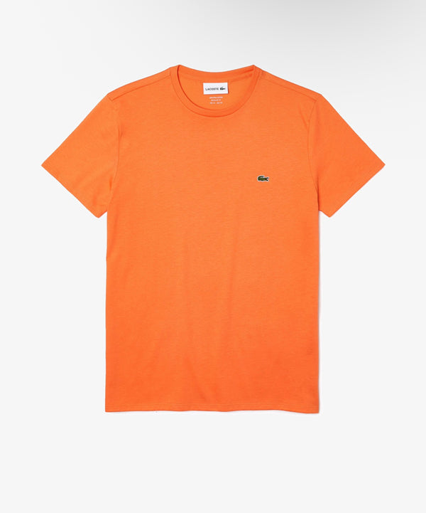T-shirt col rond en jersey de coton pima uni