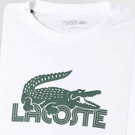 T-shirt Lacoste blanc