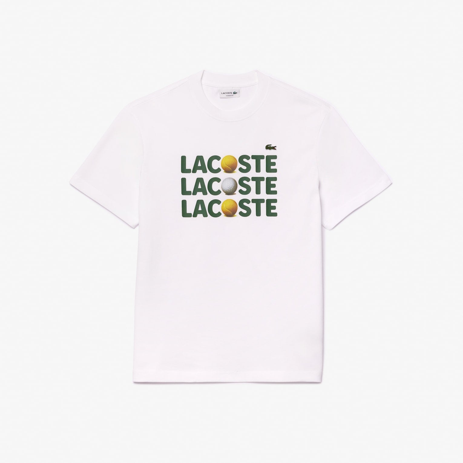 T-shirt Homme Lacoste- blanc