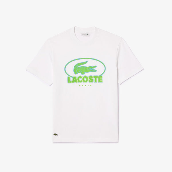 T-shirt Lacoste blanc