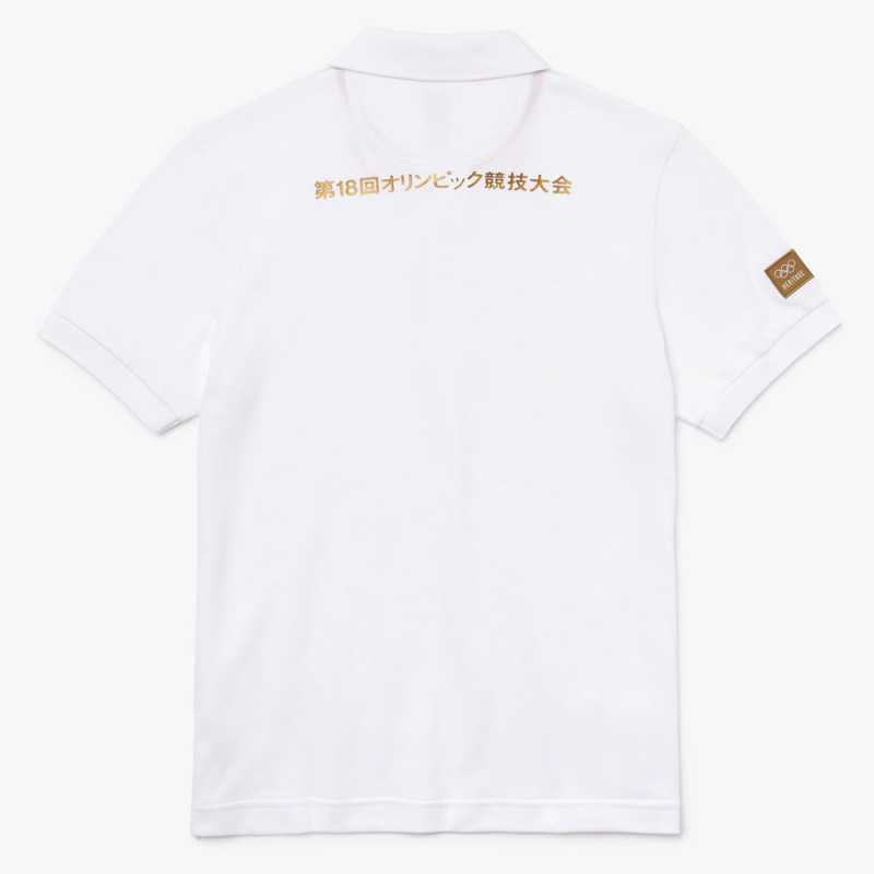 Polo Lacoste jeux olympiques HéritageTokyo