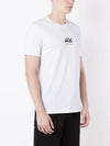 T-shirt col rond Armani exchange iconique blanc