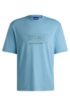 T-SHIRT BOSS REGULAR EN COTON AVEC LOGOS GRAPHIQUES