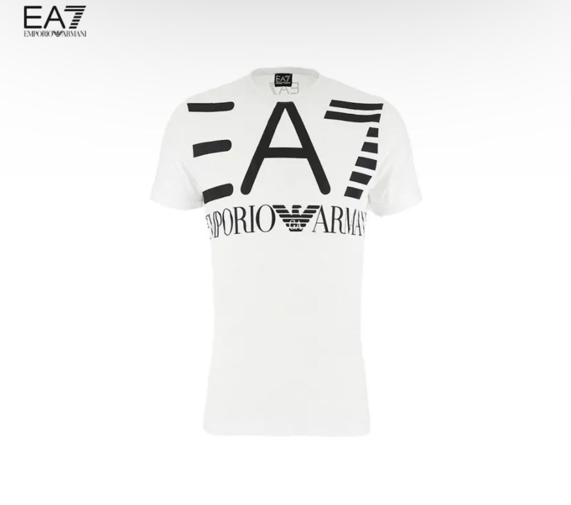 T-shirt EA7 blanc