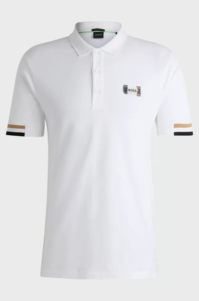 Polo Hugo boss blanc