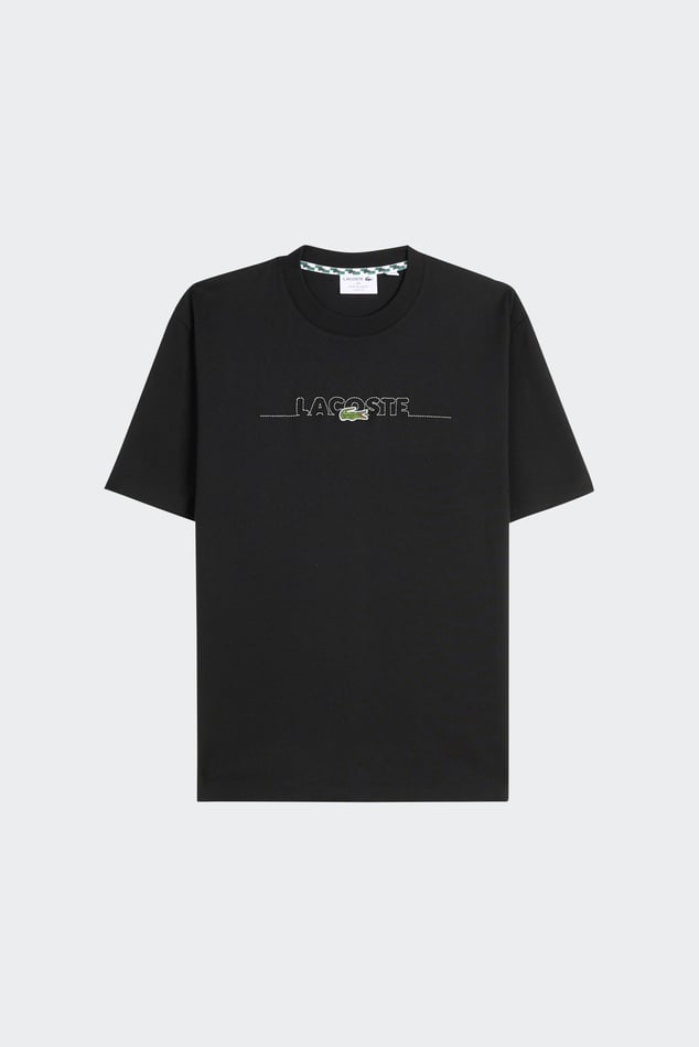 T-shirt Homme Lacoste LOOSE FIT COTON ÉPAIS IMPRIMÉ