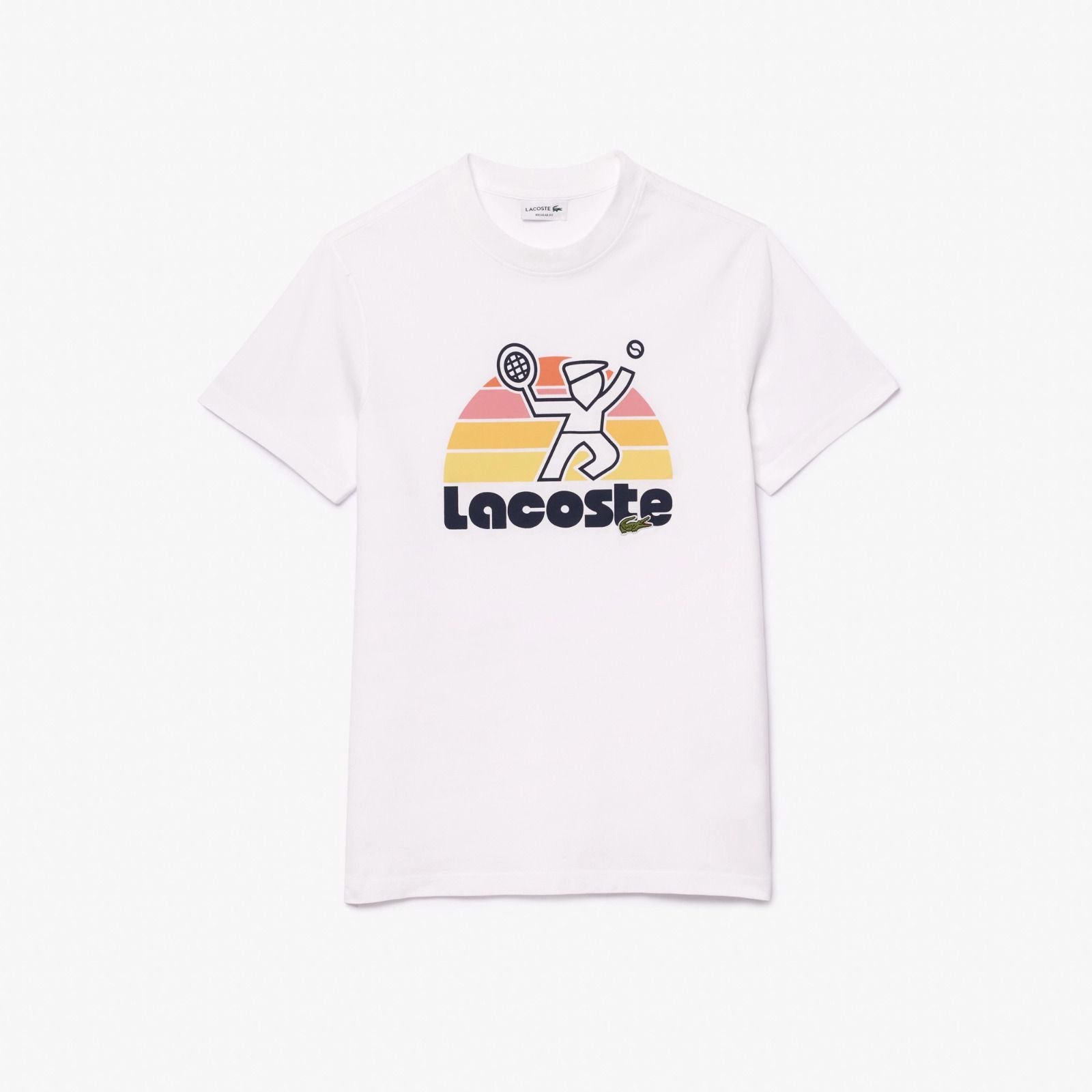 T-shirt Lacoste blanc