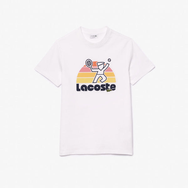 T-shirt Lacoste blanc