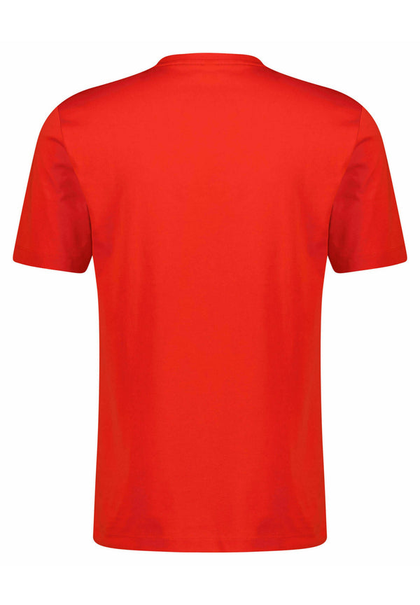 T-SHIRT BOSS EN COTON STRETCH À LOGO ARTISTIQUE CONTRASTANT