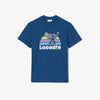 T-shirt Lacoste bleu