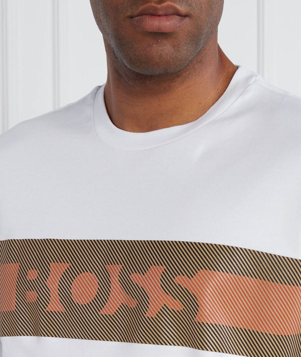 T-SHIRT BOSS EN COTON STRETCH