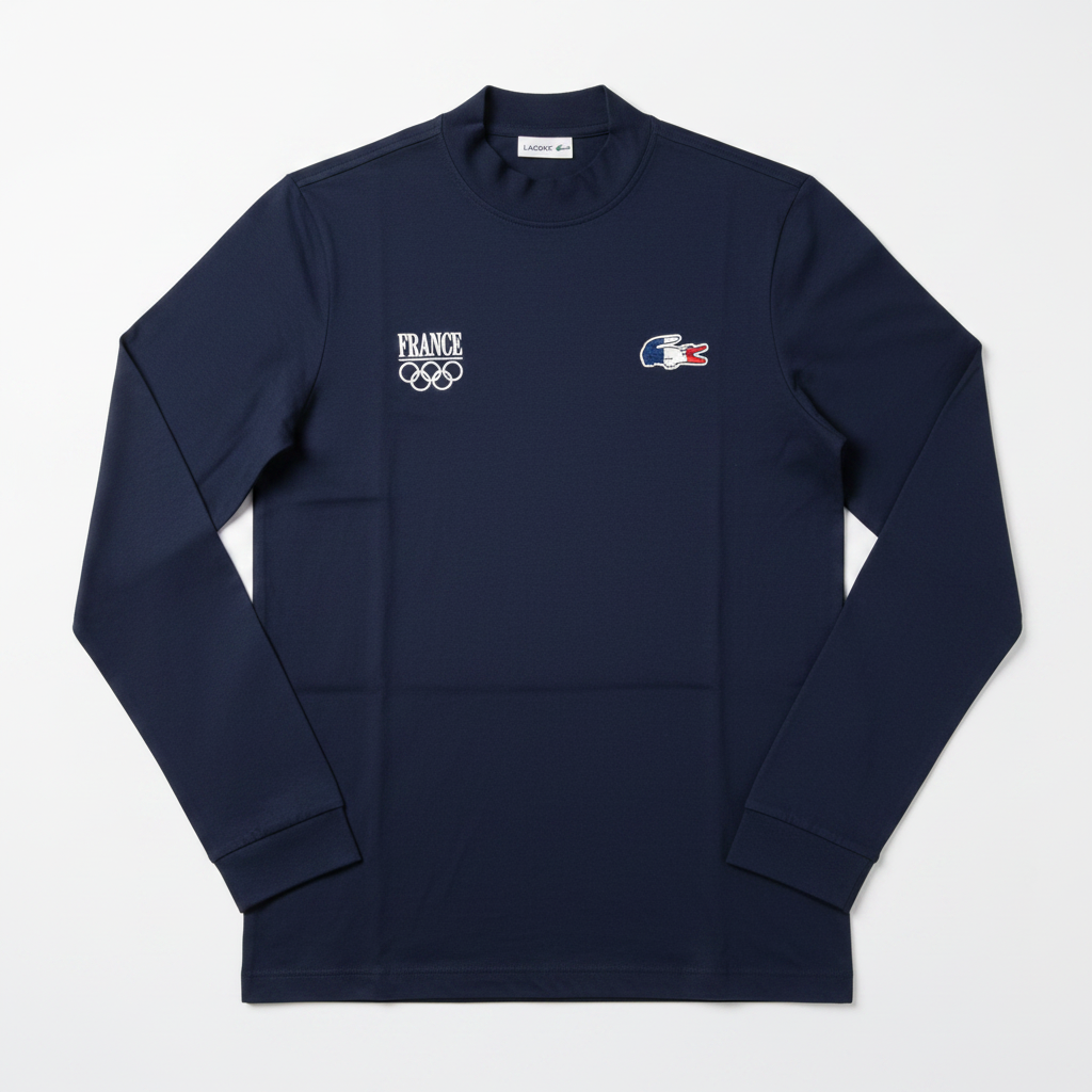 T-shirt Lacoste Jeux Olympique manche longue