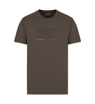 T-SHIRT AX À COUPE RÉGULIÈRE EN COTON BIOLOGIQUE ASV