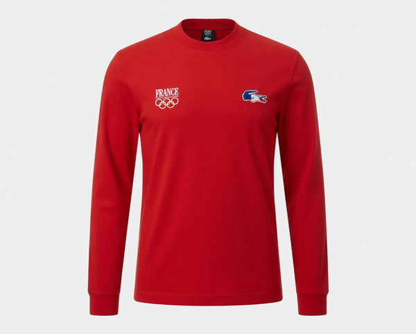 T-shirt Lacoste Jeux Olympique manche longue