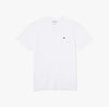 T-shirt col Henley boutonné Coupe régulière coton pima uni bleu-nuit