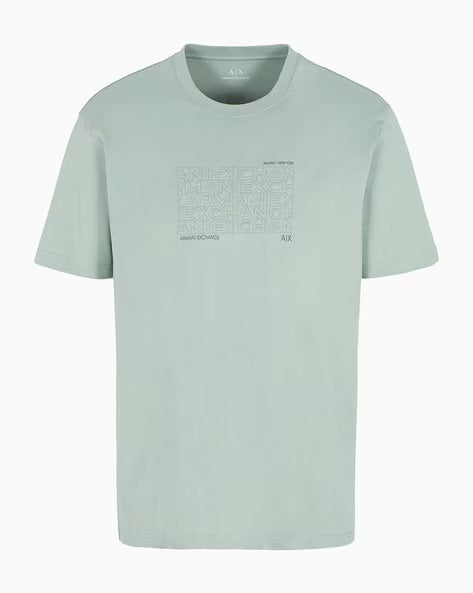 T-SHIRT AX À COUPE RÉGULIÈRE EN COTON BIOLOGIQUE ASV
