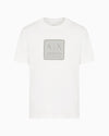 T-SHIRT AX COUPE CLASSIQUE EN COTON AVEC MAXI PATCH LOGO ASV