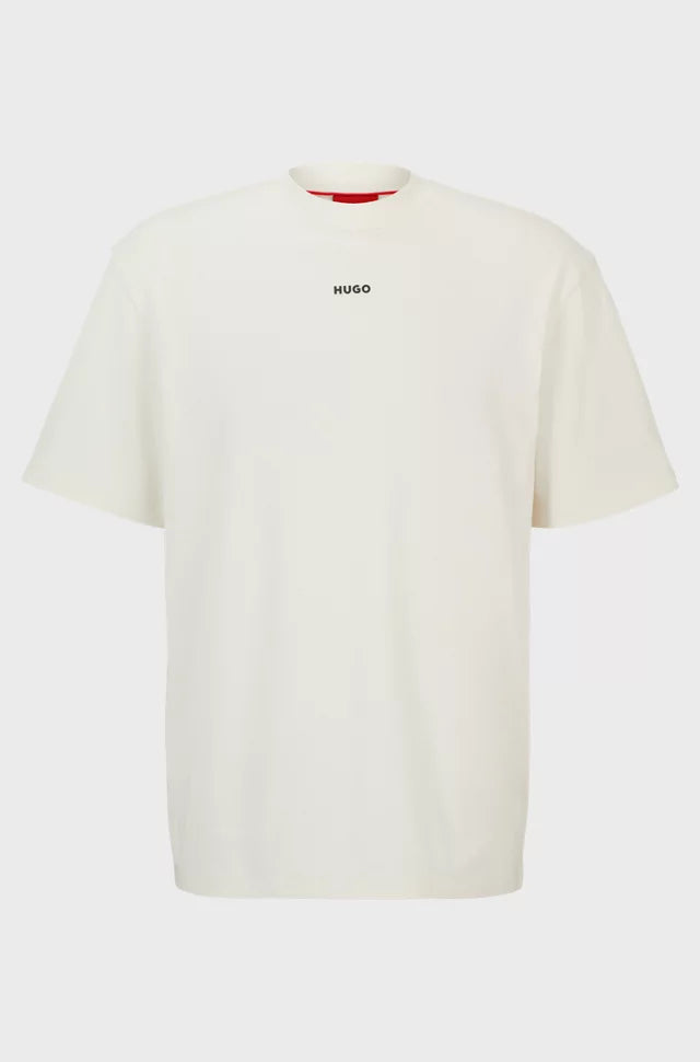 T-shirt col rond hugo boss blanc