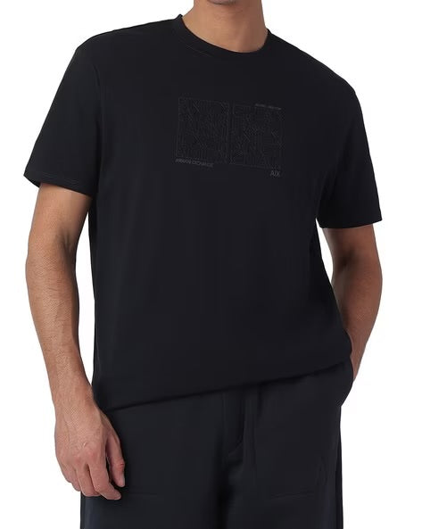 T-SHIRT AX À COUPE RÉGULIÈRE EN COTON BIOLOGIQUE ASV