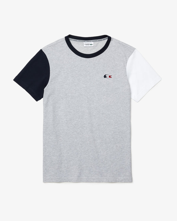 T-shirt blocs de couleurs Lacoste Jeux olympiques