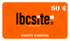 Carte-cadeau LBC50€