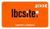 Carte-cadeau LBC200€