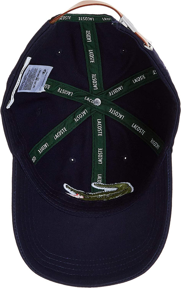 Casquette Lacoste crocodile vert brodé