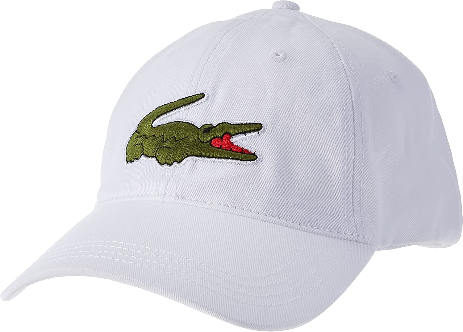 Casquette Lacoste crocodile vert brodé
