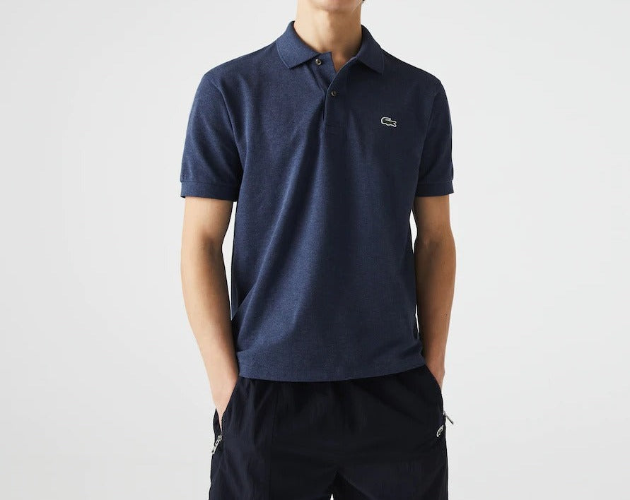 Polo Lacoste homme SPORT en coton mélangé uni
