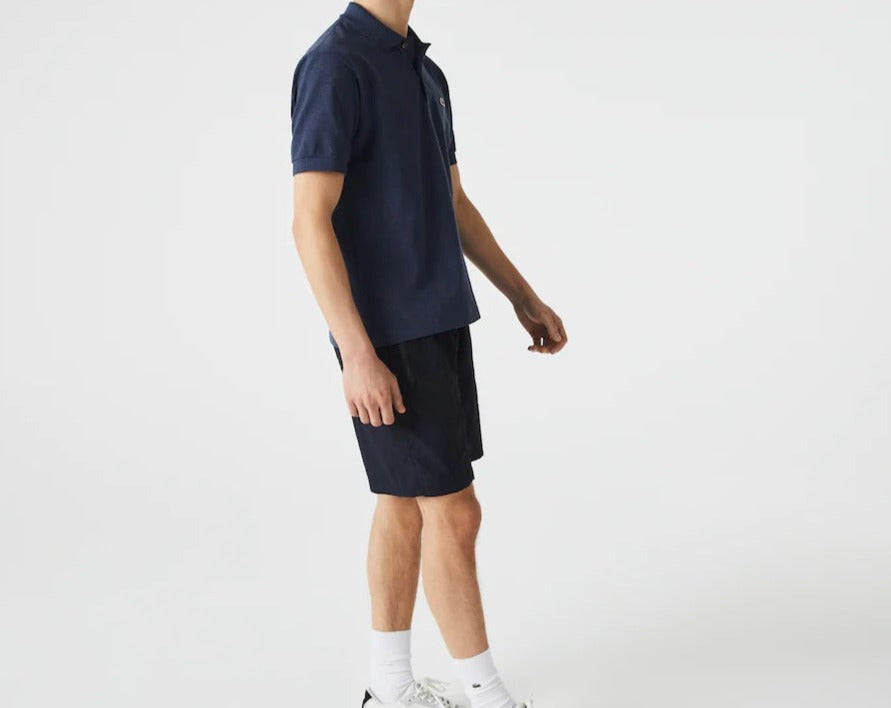 Polo Lacoste homme SPORT en coton mélangé uni