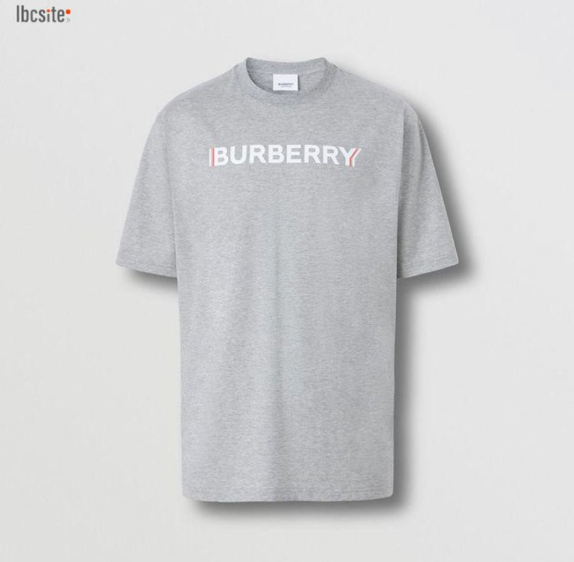 T-SHIRT BURBERRY EN JERSEY DE COTON IMPRIMÉ LOGO