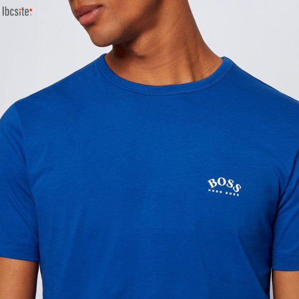 T-shirt Boss logo curver