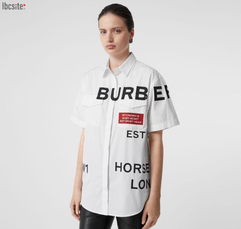Chemise Burberry