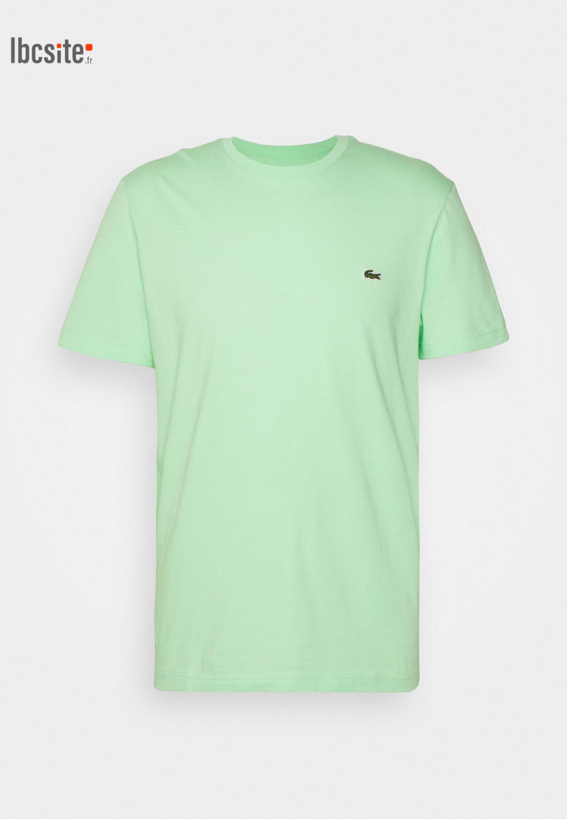 T-shirt col rond en jersey de coton pima uni