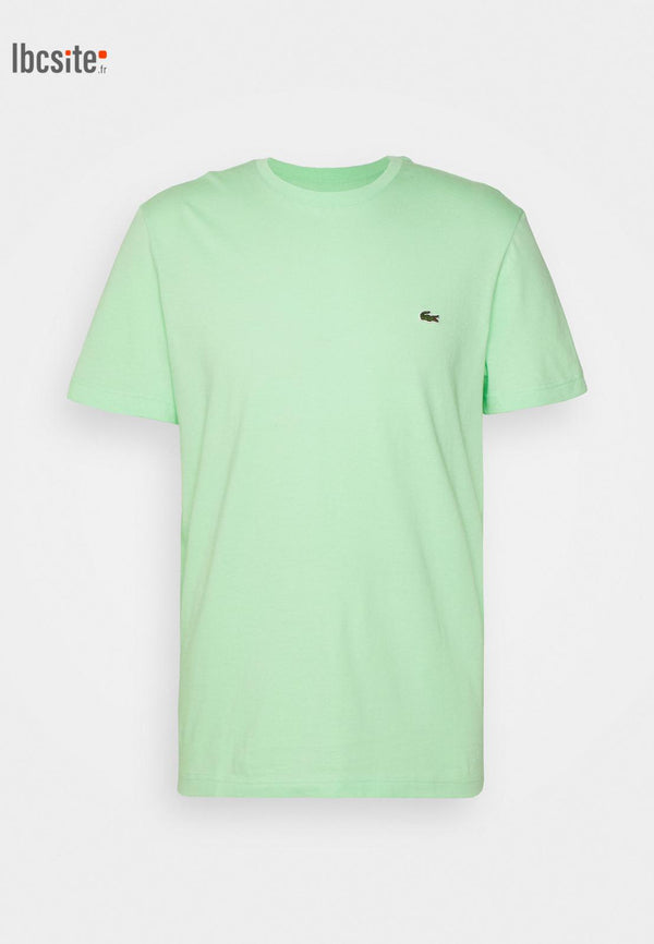 T-shirt col rond en jersey de coton pima uni
