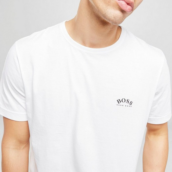 T-Shirt Boss Logo Incurvé