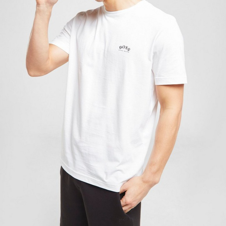 T-Shirt Boss Logo Incurvé